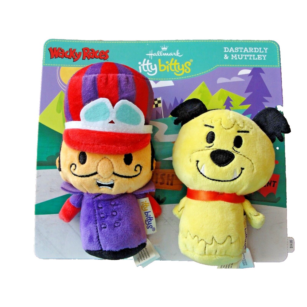 DASTARDLY & MUTTLEY‎ Wacky Races Itty Bitty Itty Bittys Plush